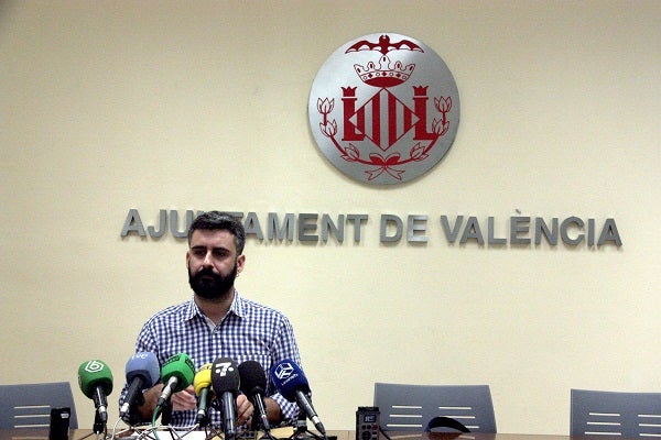 El regidor de Compromís Pere Fuset