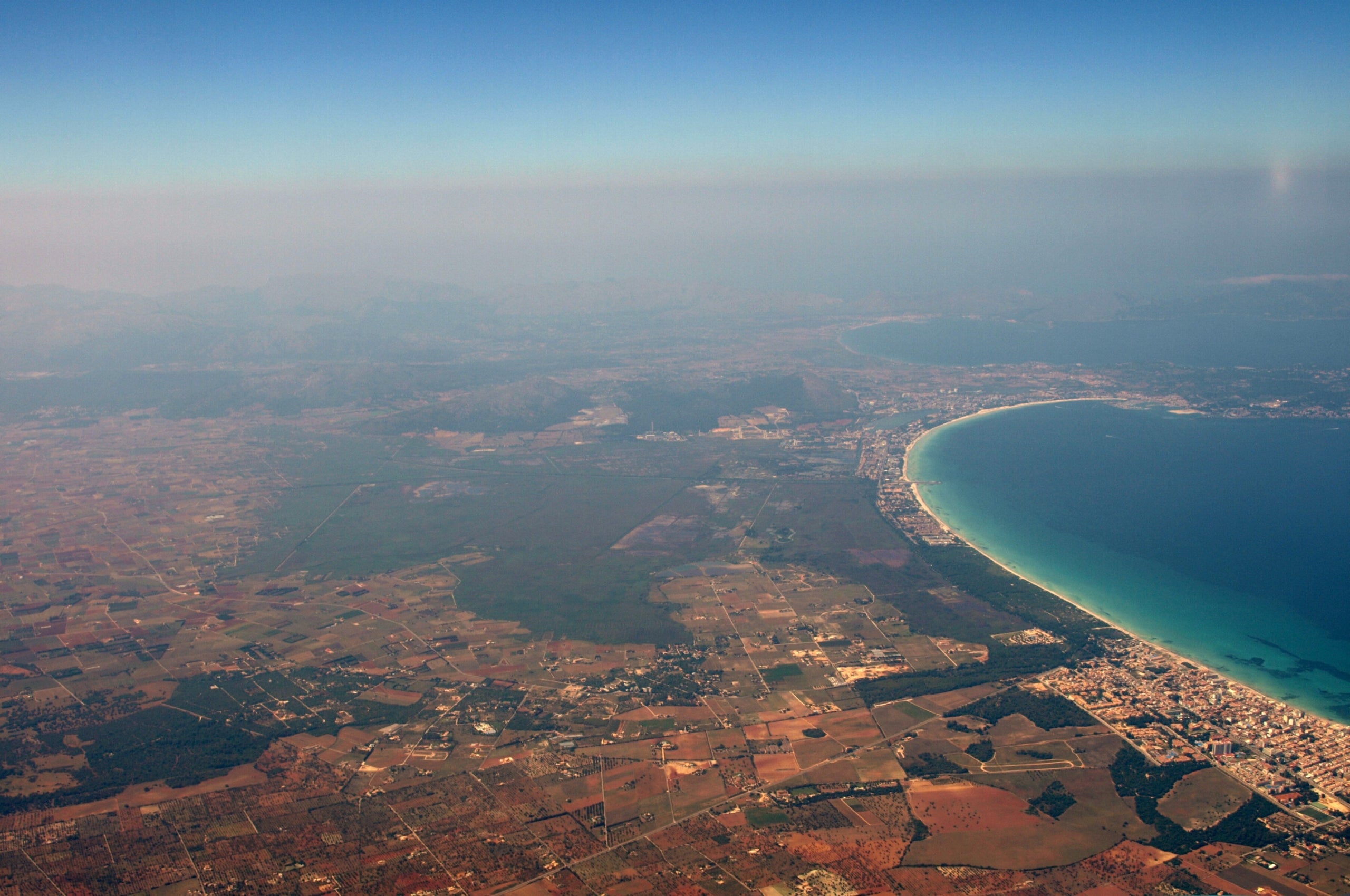 Vista aèria de l'Albufera
