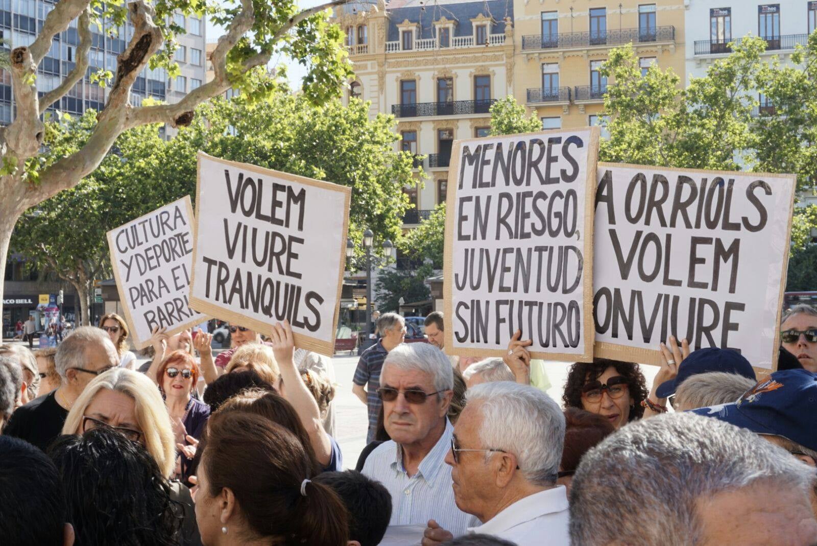Orriols en lucha denuncia l'incompliment de les promeses de Catalá amb el barri