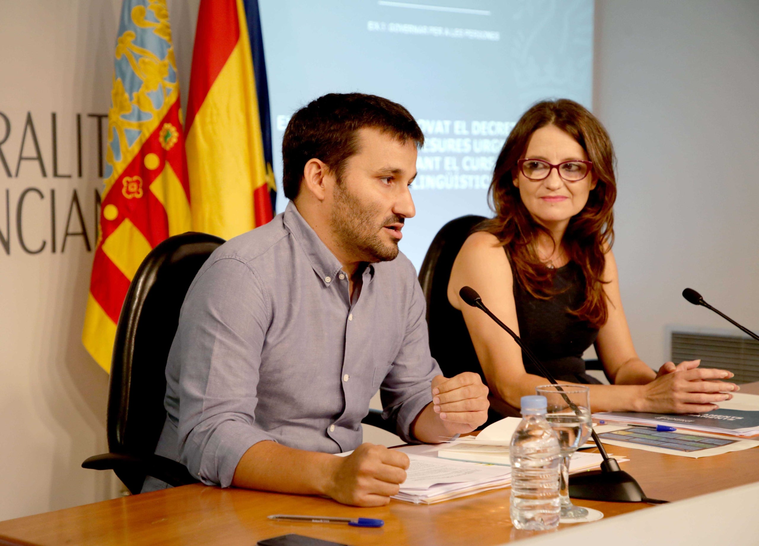 Marzà va acusar el PP de voler "posar la por al cos" a les famílies alertant d'un inici de curs "caòtic".