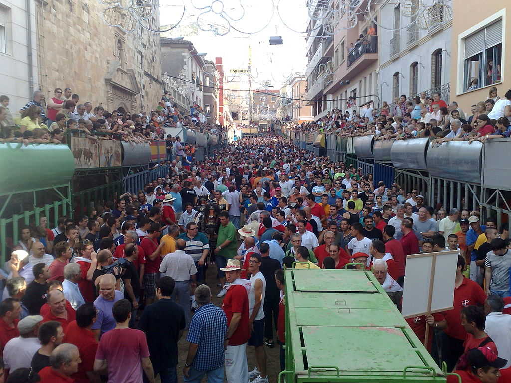 La demarcació abanderada dels bous al carrer segueix sent Castelló, amb 5.371 actes taurins, seguida de València, amb 3.276 i Alacant amb 1.068.