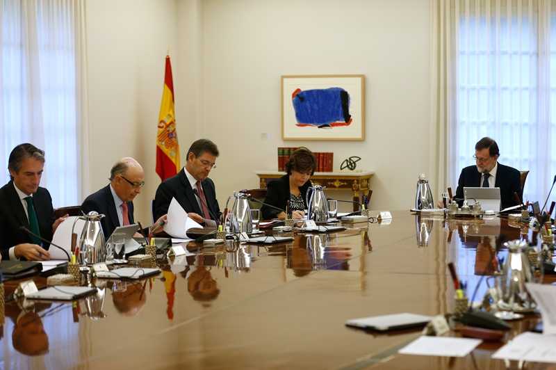 Sessió del consell de ministres de l'11 d'octubre.