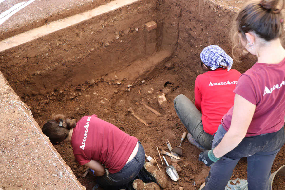 Les exhumacions a Castelló de la Plana van començar el 20 de novembre.