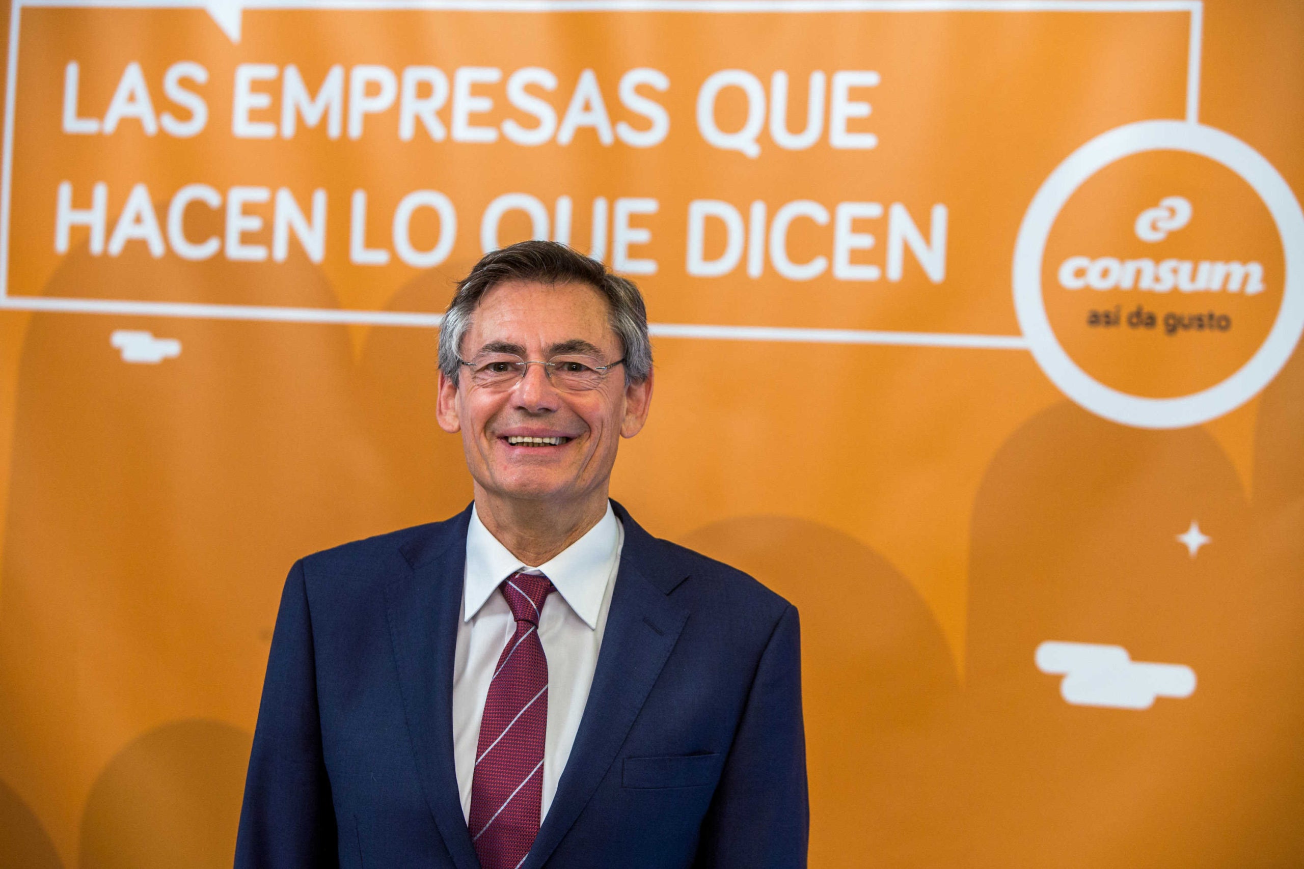 El 13% de les referències de Consum són de marca blanca, segons el director general, Juan Luis Durich (a la foto).