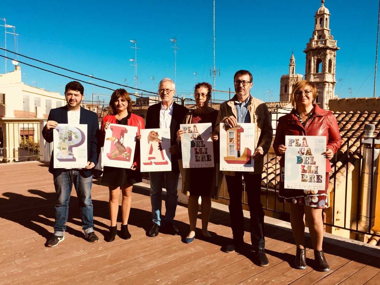 La sisena edició de la Plaça del Llibre tindrà lloc de l'1 al 4 de novembre a la plaça de l'Ajuntament de València.