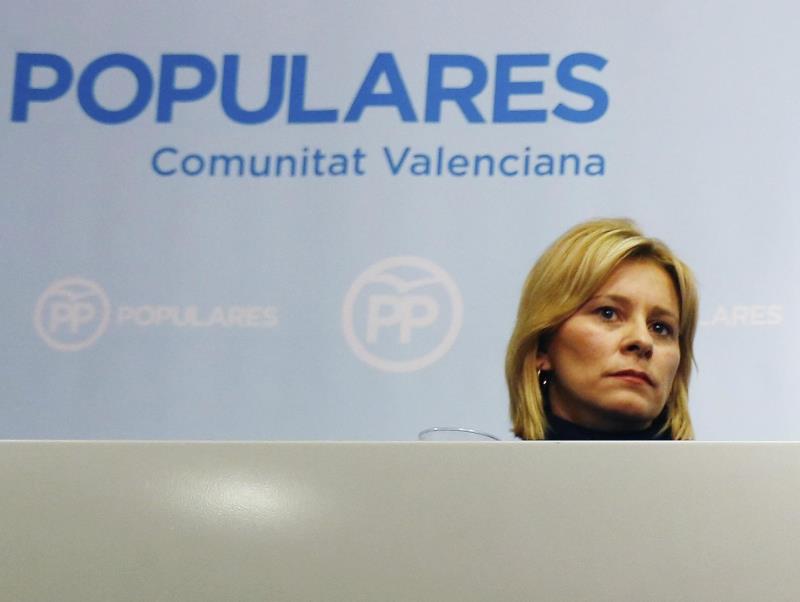 La portaveu del PPcv en la Diputació de València, Carmen Contelles en una imatge d'arxiu.