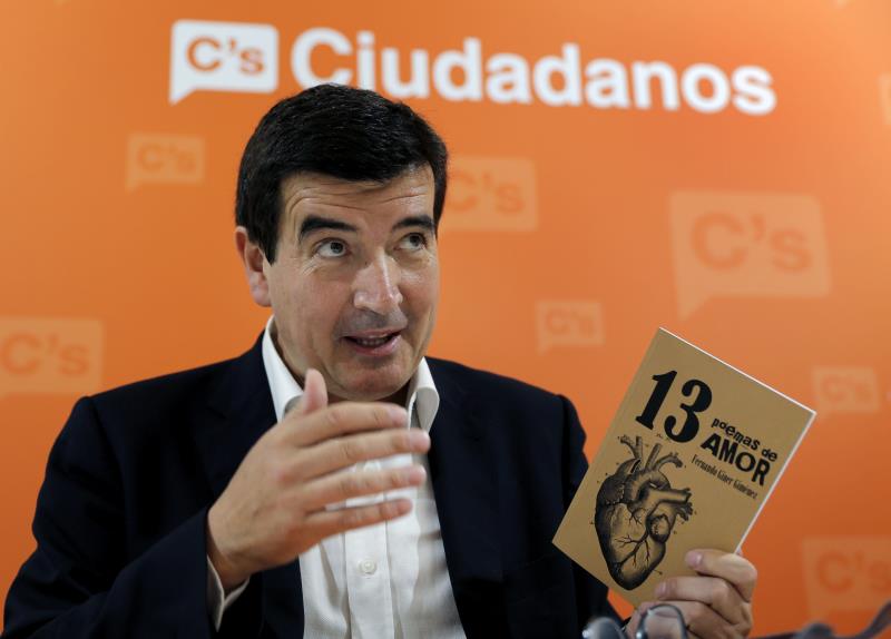 El portaveu de Ciutadans, Fernando Giner, en una imatge d'arxiu.