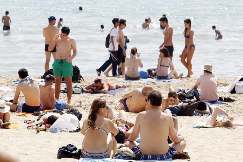 Del total de turistes que van arribar al País Valencià, el 35,9% procedeix de Regne Unit, mentre que el 12,4% ve de França.