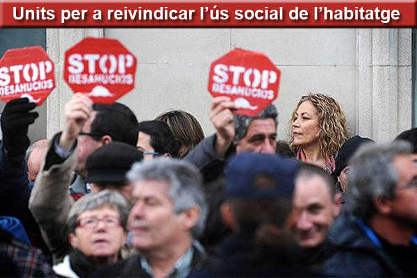 Hui dia les enquestes situen en prop d'un 90% de la població els partidaris de la labor de la PAH.