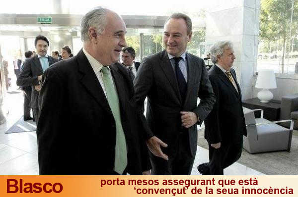 Blasco i Fabra en un acte electoral a Alzira.