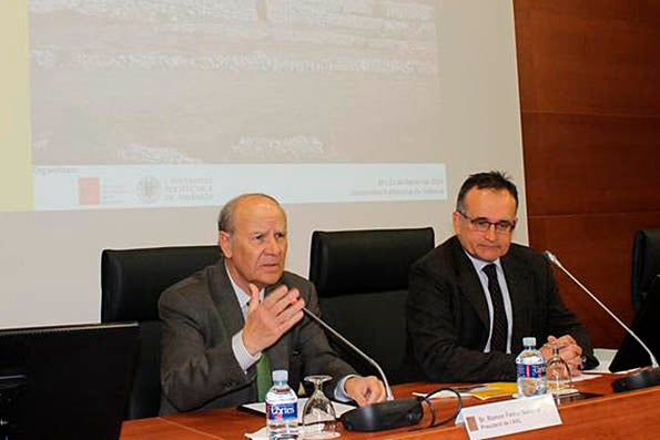 Ramon Ferrer, president de l’AVL (esquerra).
