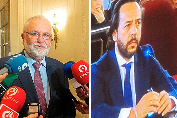 Juan Cotino i Álvaro Pérez 'El Bigotes'.