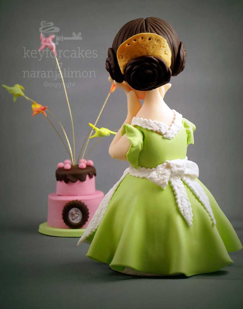 Fotografia d'un model de pastís inclòs en els cursos del certamen.