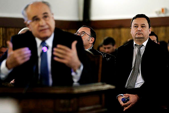 Rafael Blasco i Augusto César Tauroni (dreta).