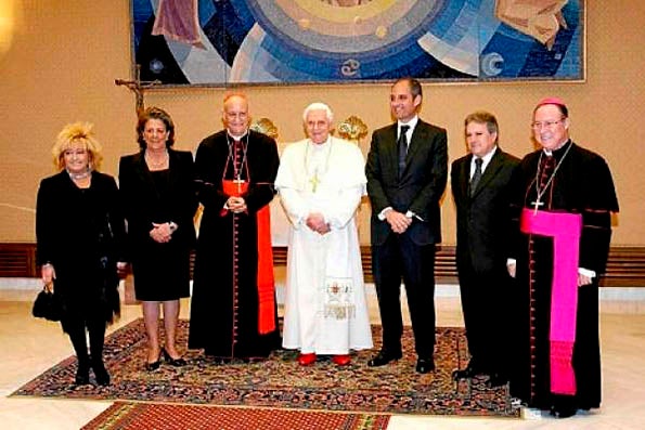 Visita del Papa a la ciutat de València al juliol de 2006.