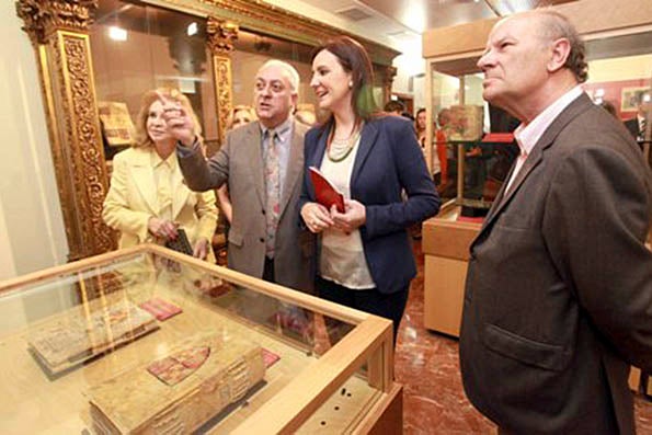 Inauguració de l'exposició.