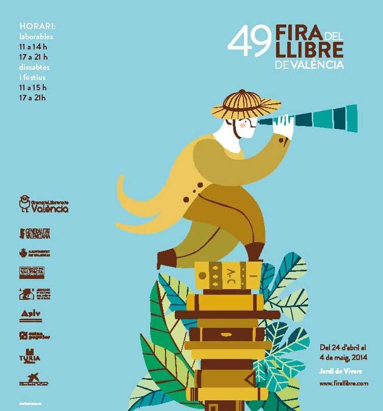 La 49 edició de la Fira del Llibre de València se celebra del 24 d'abril al 4 de maig.
