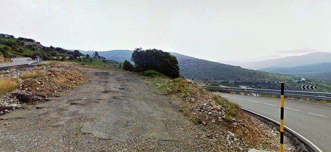 Aspecte de les obres en la N232.