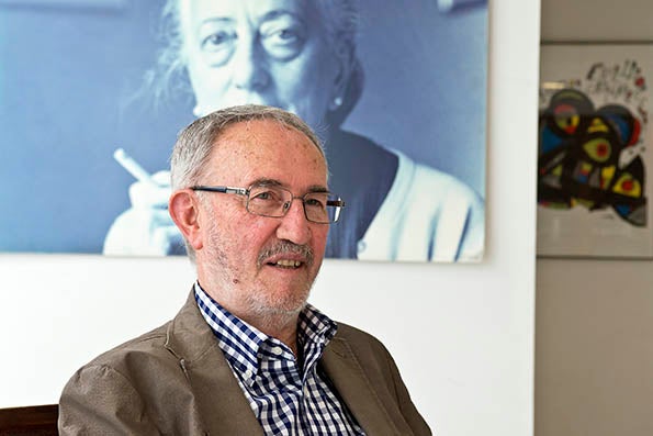 El poeta, assagista i professor Jaume Pérez Montaner.