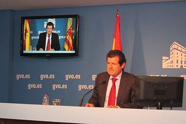 El vicepresident i portaveu del Consell, José Císcar.