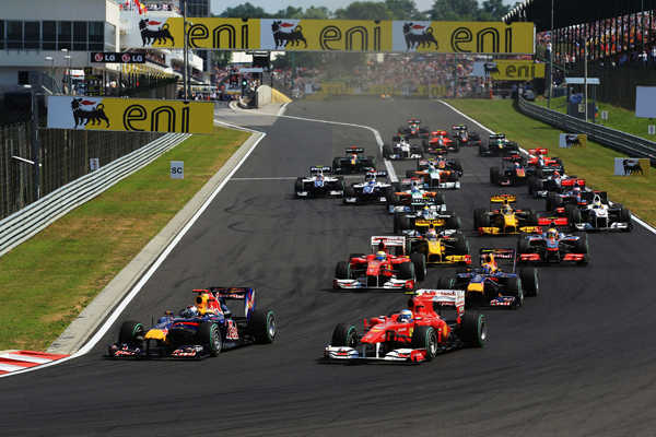 Imatge corresponent al Gran Premi d'Hongria de Formula 1 de 2010.