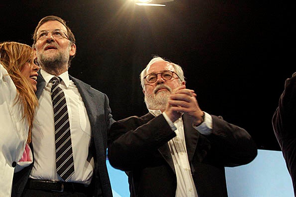 Rajoy i Cañete.