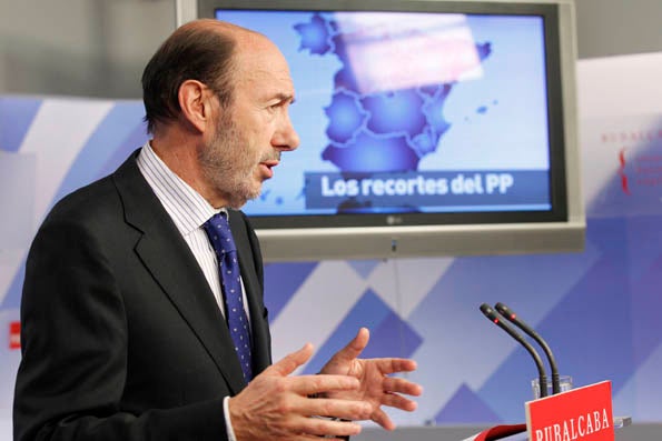 Rubalcaba ha assegurat que la direcció actual ha d'assumir la "responsabilitat".