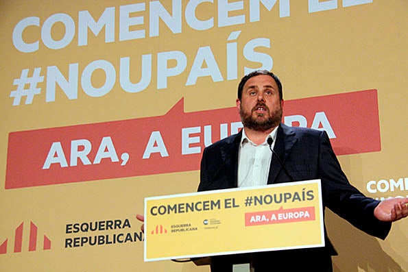 El president d'ERC, Oriol Junqueras.