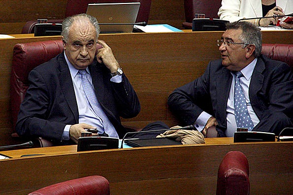 Rafael Blasco (esquerra).