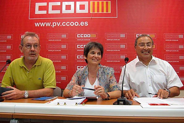 Roda de premsa de presentació d'aquesta denúncia.