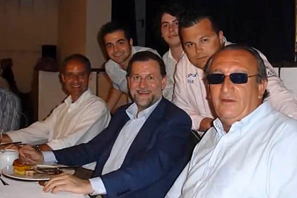 Camps, Rajoy i Fabra.