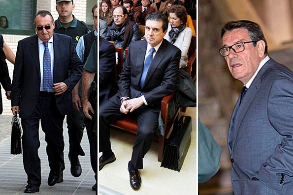 Carlos Fabra, Jaume Matas i Hernández Mateo (PP).