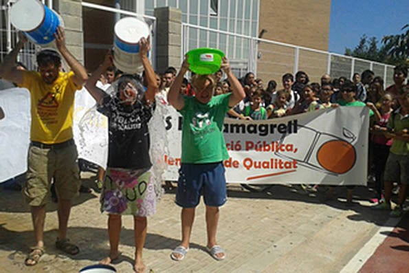 Protesta IES Massamagrell.