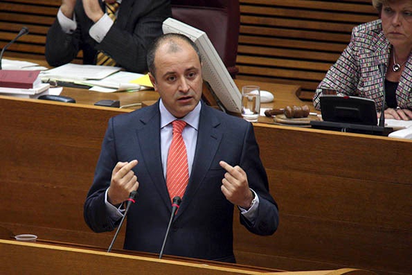 El diputat del PP a les Corts Valencianes, David Serra.