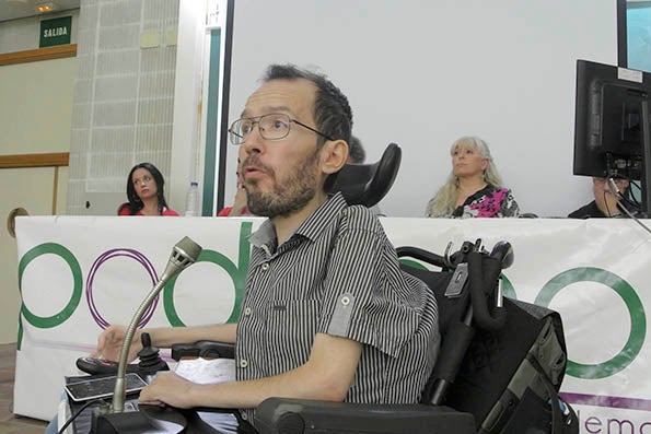 L'eurodiputat de Podem, Pablo Echenique.