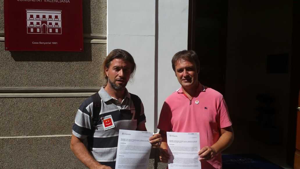 Presentació de la denuncia davant el Síndic de Greuges.