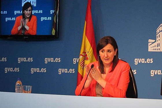 La consellera María José Català.