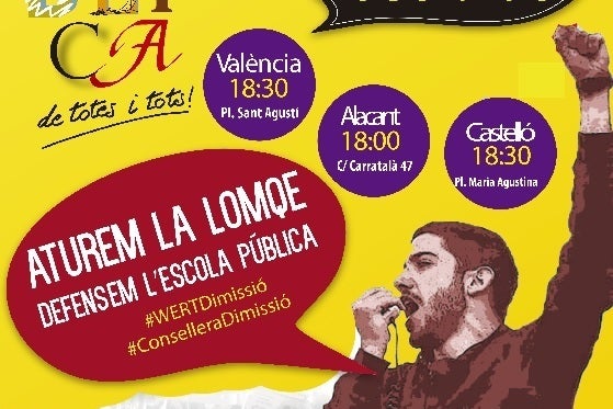 Cartell de la convocatòria.