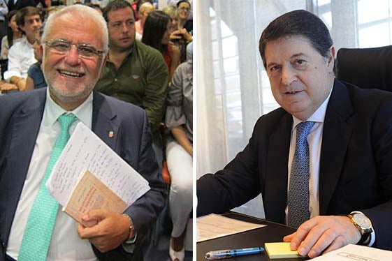 Juan Cotino i José Luis Olivas.