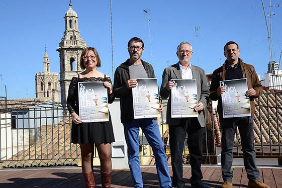 Presentació de la Segona Plaça del Llibre a València.