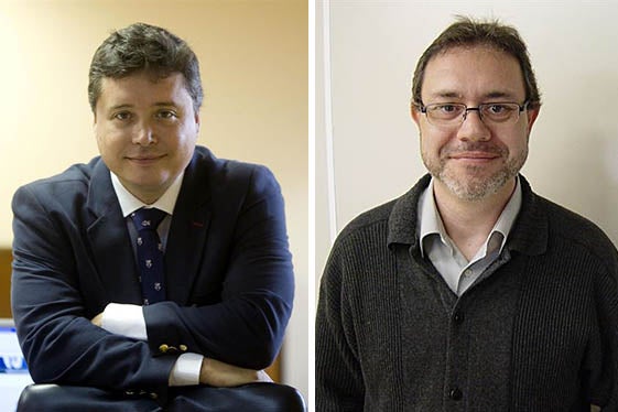 El conveler Santamaría i Lluis Torró.