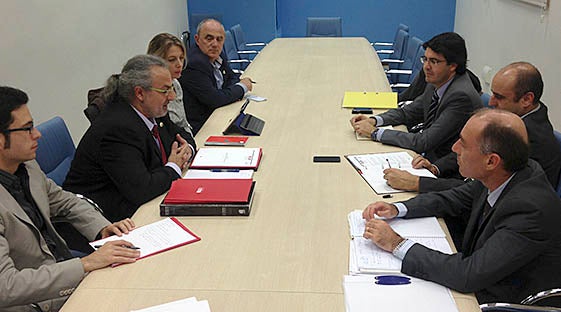 La FSMCV i el secretari autonòmic Manuel Tomás.