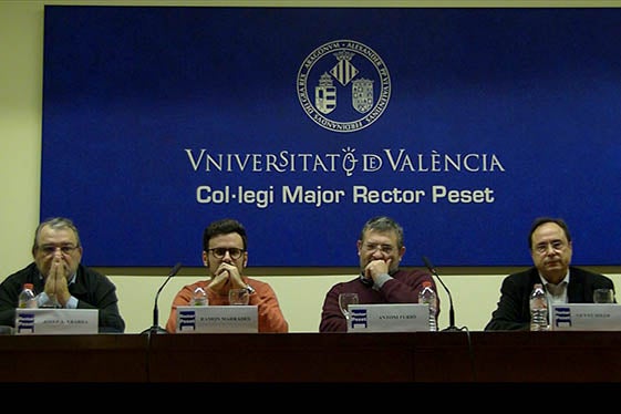 Presentació este divendres a la sala d’actes del Col·legi Major Rector Peset.