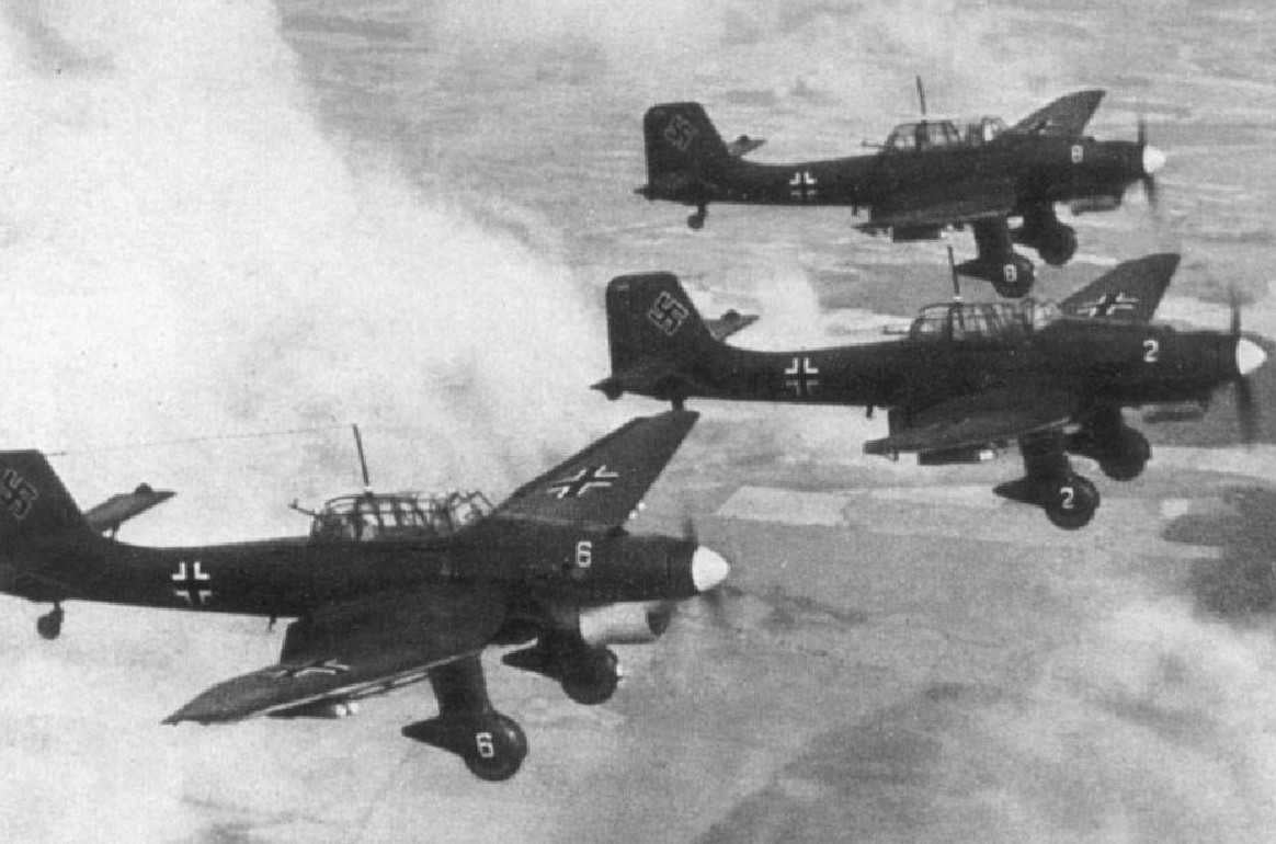 Avions Stuka.