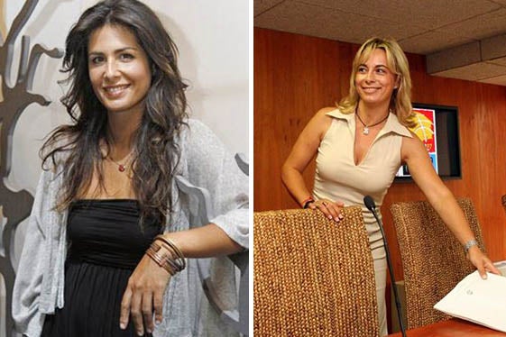 Nuria Roca i Sonia Castedo.