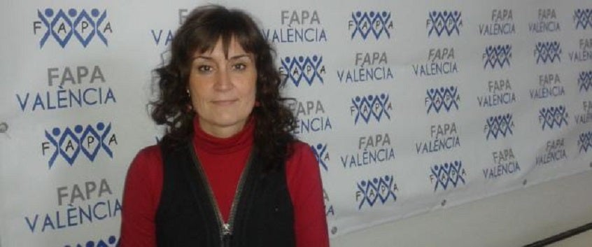 La presidenta de la Confederació Gonzalo Anaya, Eva Grimaltos.