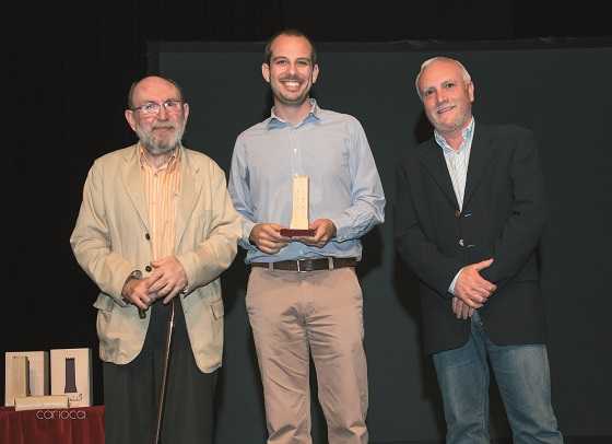 Imatge del autor premiat en l'edició de 2014.