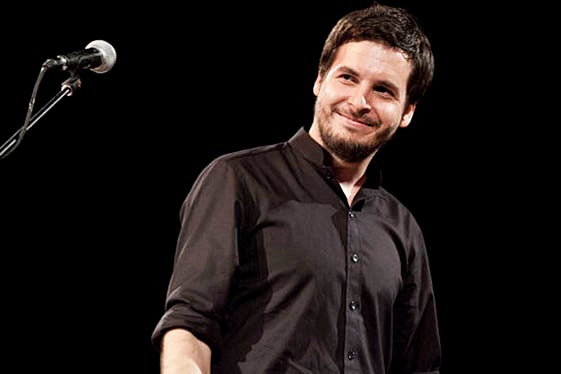 Pau Alabajos, al Palau de la Música de València.