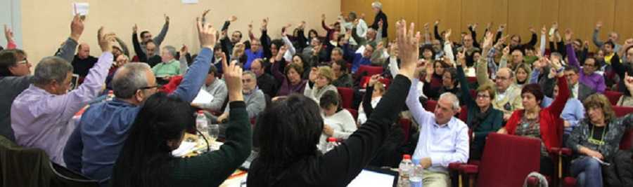 Moment de la votació del pressupost.