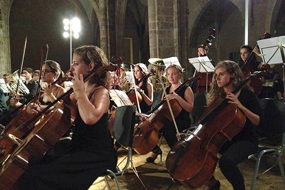 Intèrprets Jove Banda Simfònica de la FSMCV.